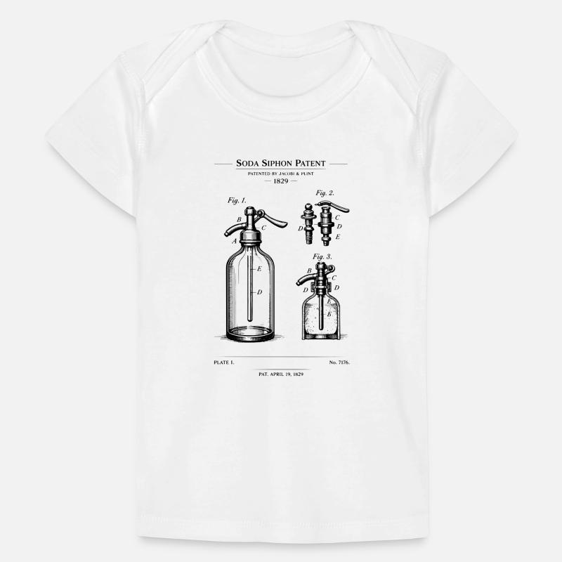 Conception du plan de Soda Siphone T-shirt Premium bébé bio