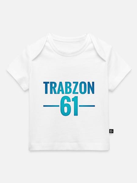 Trabzon 61 Logo - Baby Premium Organic T-Shirt - Weiß