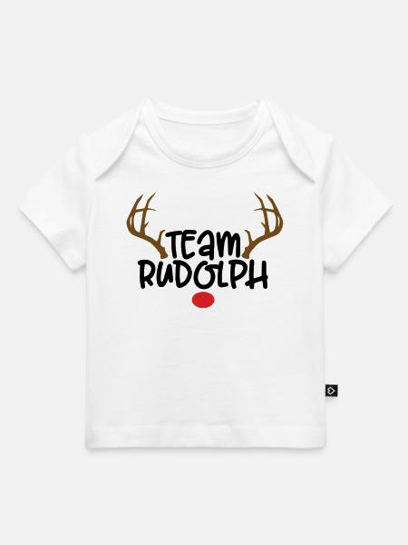 Team Rudolph - Baby Premium Organic T-Shirt - Weiß