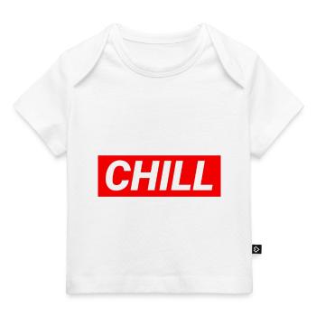 Chill - Baby Premium Organic T-shirt - white - Front
