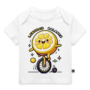 Lemon Aid - Baby Premium Organic T-Shirt - Weiß - Vorne
