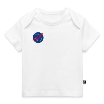 Space Patch - Baby Premium Organic T-shirt - white - Front