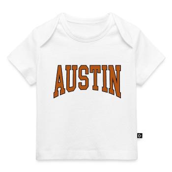 Austin - T-shirt Premium bébé bio - blanc - Devant