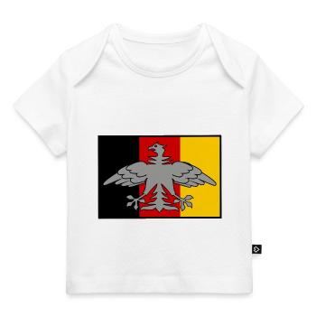 Der Adler aus Deutschland - Baby Premium Organic T-Shirt - Weiß - Vorne