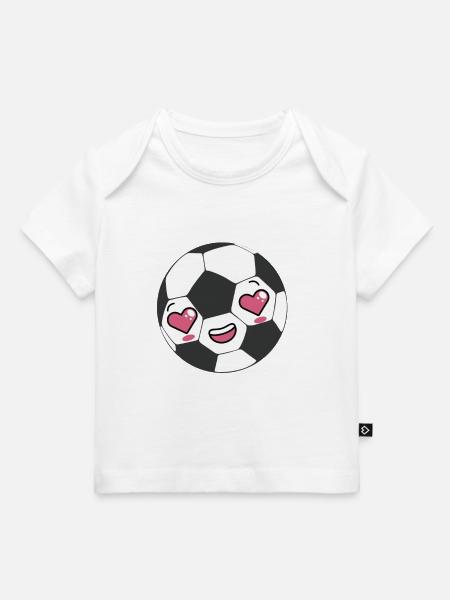 Studenten Fußballspieler - Baby Premium Organic T-Shirt - Weiß
