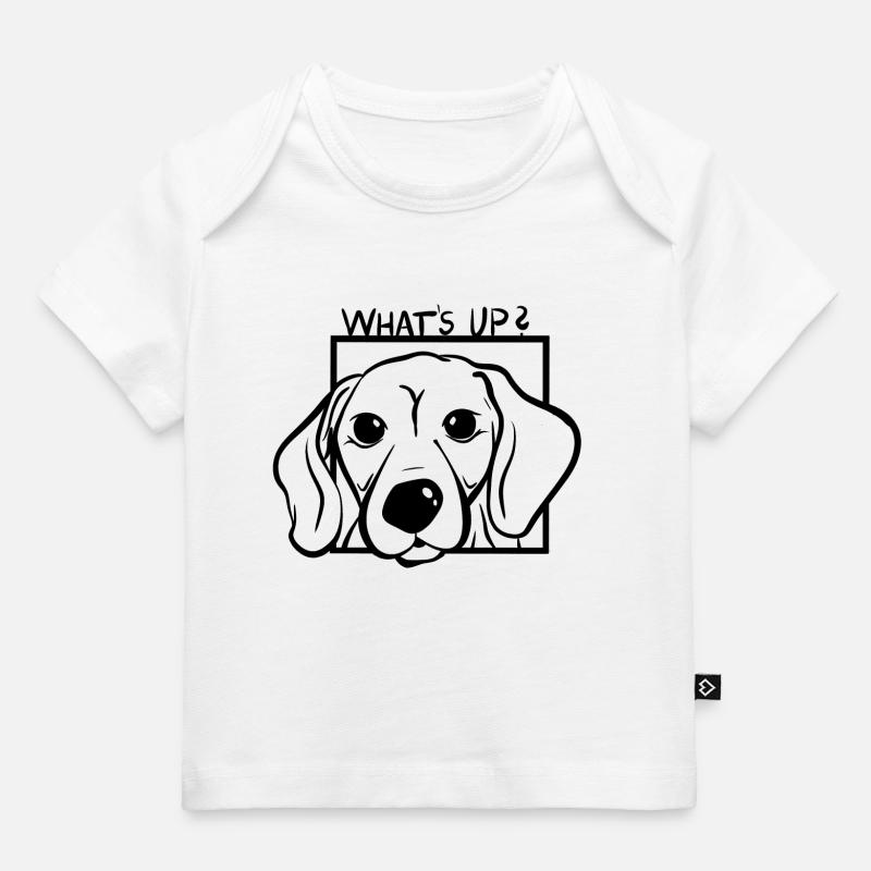 WhatsUp - T-shirt Premium bébé bio - blanc