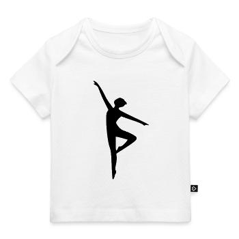 Sport Silhouetten Schatten Schattenfigur - Baby Premium Organic T-Shirt - Weiß - Vorne
