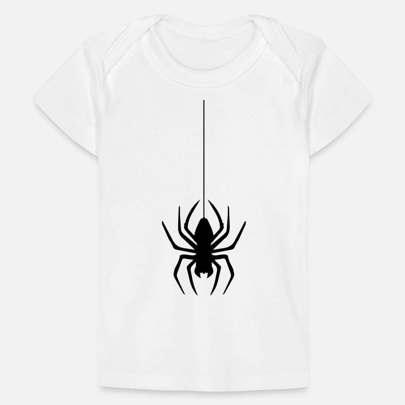 abseil thread spider web spider logo design disgust Baby Premium Organic T-shirt