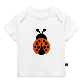 Ladybug - Baby Premium Organic T-shirt - white - Front