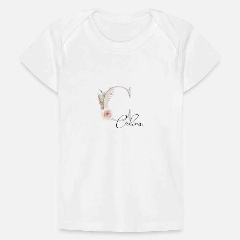 Celina! Nom Boho T-shirt Premium bébé bio