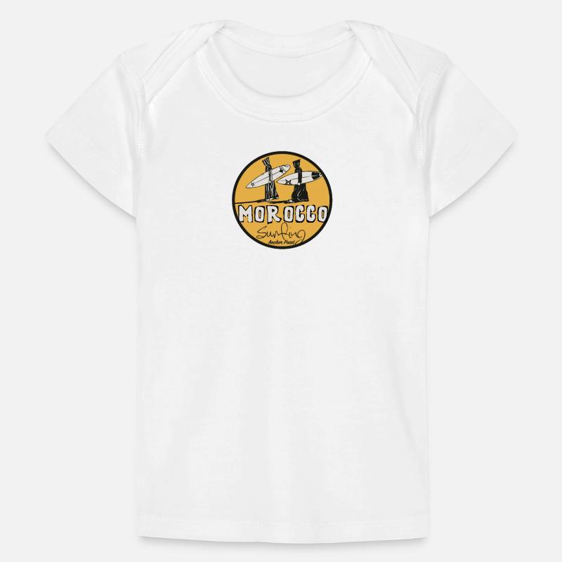 Morocco Surfing Baby Premium Organic T-shirt