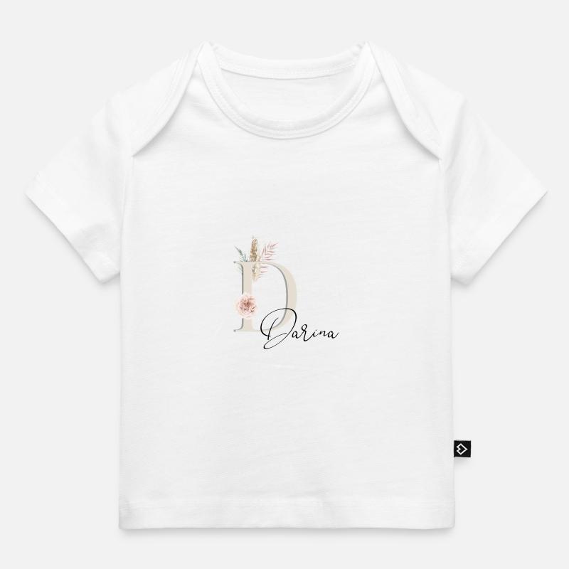Daria! Nom Boho - T-shirt Premium bébé bio - blanc