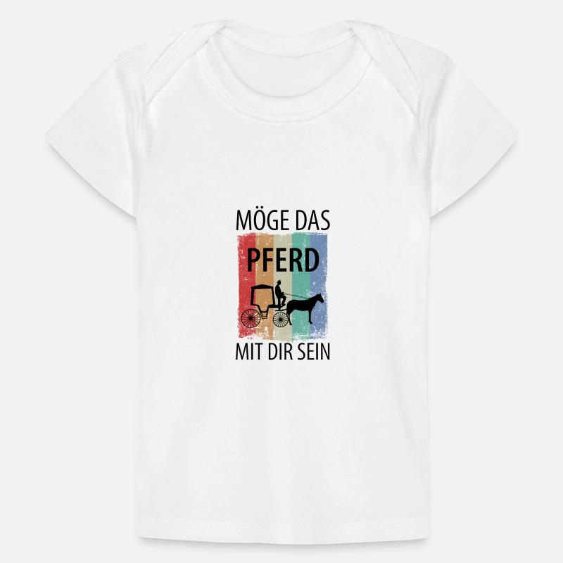 Kutscher Kutsche Pferdekutscher Kutschieren Baby Premium Organic T-Shirt