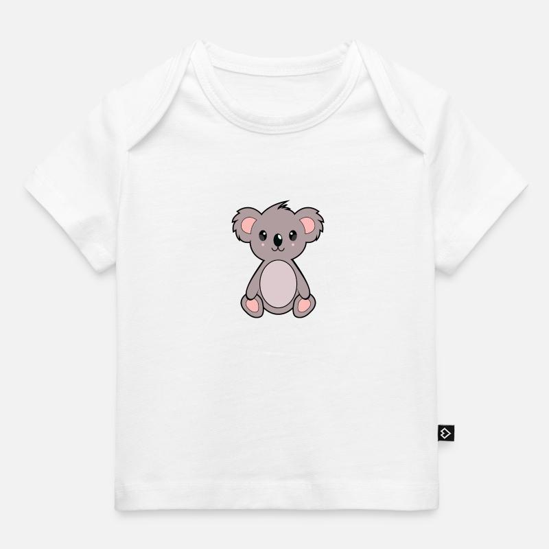Chidi le koala - T-shirt Premium bébé bio - blanc