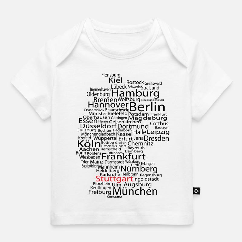 Stuttgart - Baby Premium Organic T-Shirt - Weiß