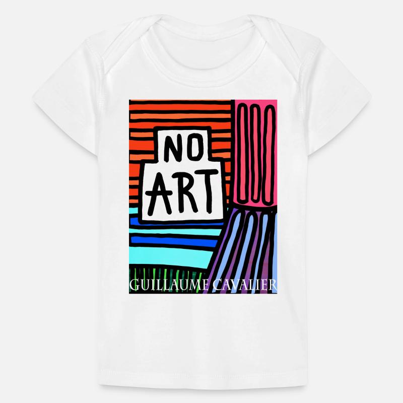 No Art Column Baby Premium Organic T-shirt