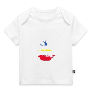 Mecklenburg-Vorpommern - Baby Premium Organic T-Shirt - Weiß - Vorne