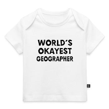 GEOGRAPHY: Geographer - Baby Premium Organic T-shirt - white - Front