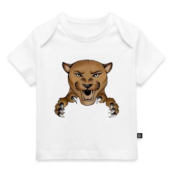 Bad Lion - Baby Premium Organic T-shirt - white - Front