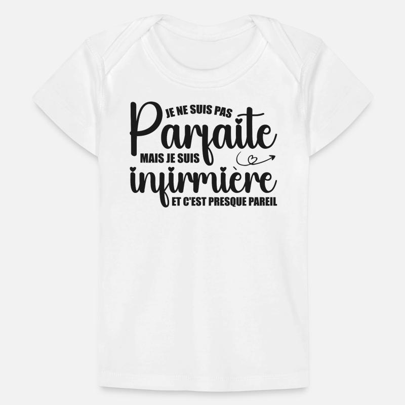 Ich bin nicht perfekt, ich bin Krankenschwester Baby Premium Organic T-Shirt