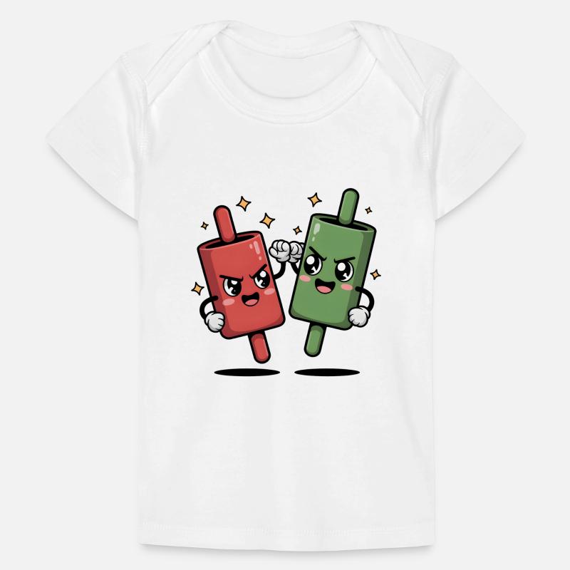 Bataille de bougies T-shirt Premium bébé bio