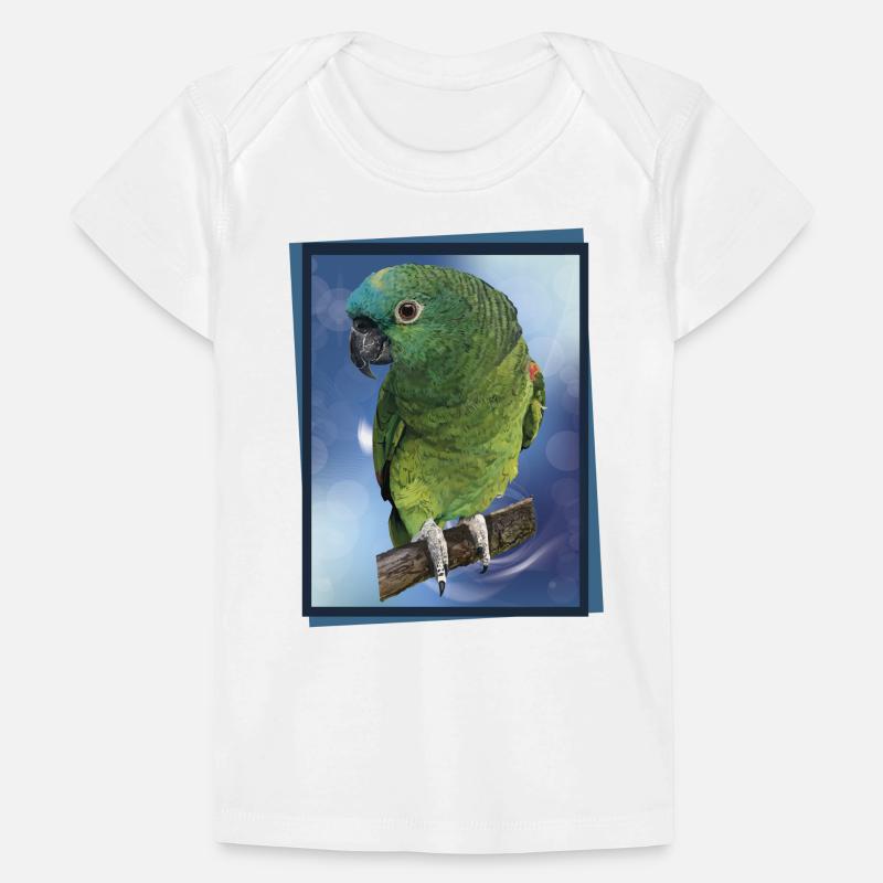 The blue-fronted amazon Baby Premium Organic T-shirt