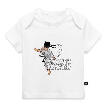 Ich bin 3 - Jungen Karate - Baby Premium Organic T-Shirt - Weiß - Vorne