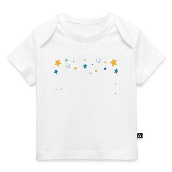Grenouillere annonce grossesse bébé - T-shirt Premium bébé bio - blanc - Devant