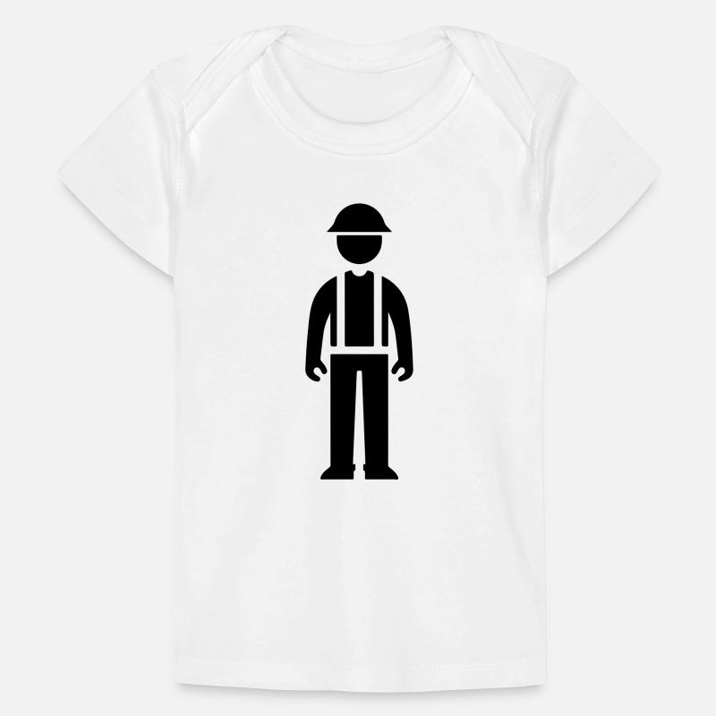 Bauarbeiter Teamleiter Baby Premium Organic T-Shirt