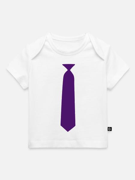 krawatte - Baby Premium Organic T-Shirt - Weiß
