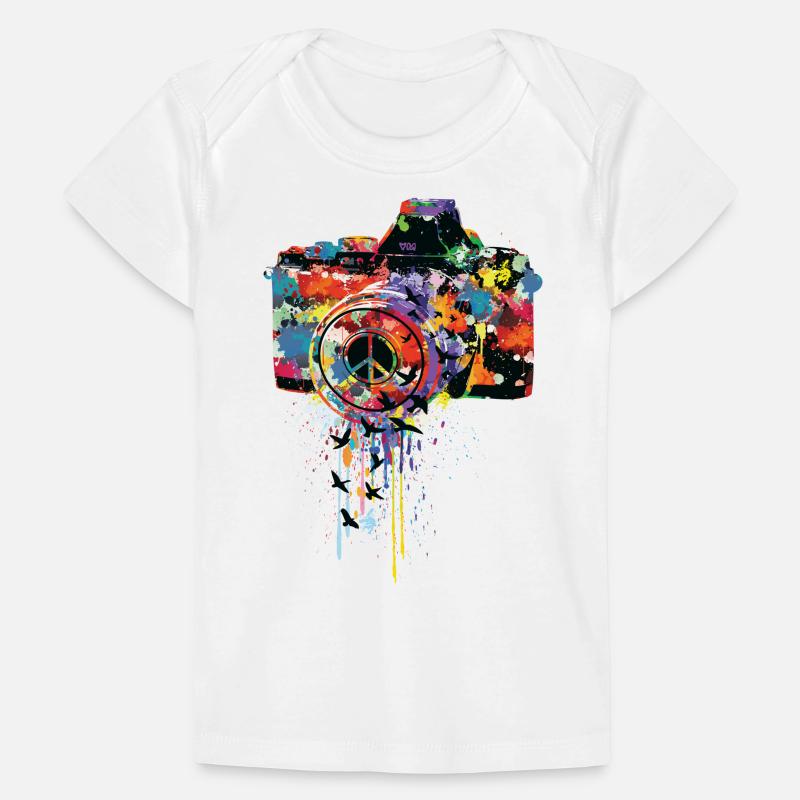 camera T-shirt Premium neonato bio