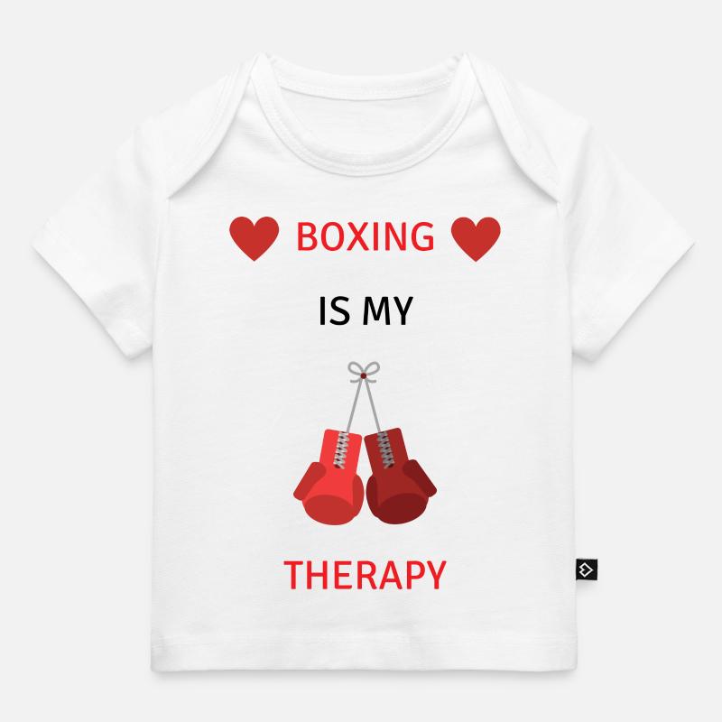 Boxe - T-shirt Premium bébé bio - blanc