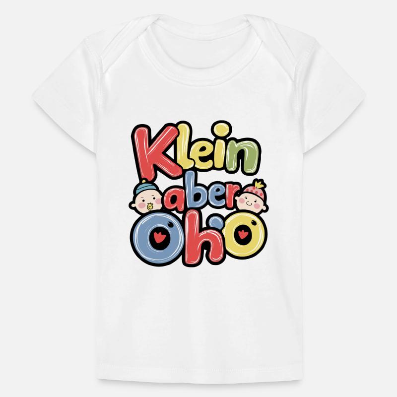 Pequeña pero poderosa moda para bebés y niños Camiseta Premium bebé orgánica