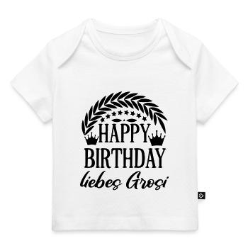 Happy Birthday liebes Grosi Oma Schweiz Grosi - Baby Premium Organic T-Shirt - Weiß - Vorne
