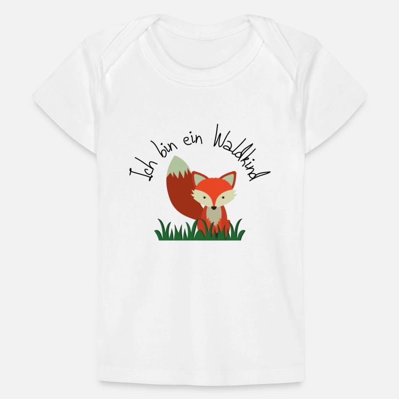 Ich bin ein Waldkind Fuchs Baby Premium Organic T-Shirt