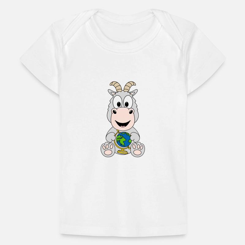 ZIEGE - ERDE - GLOBUS - WELT - TIER - TIERISCH Baby Premium Organic T-Shirt