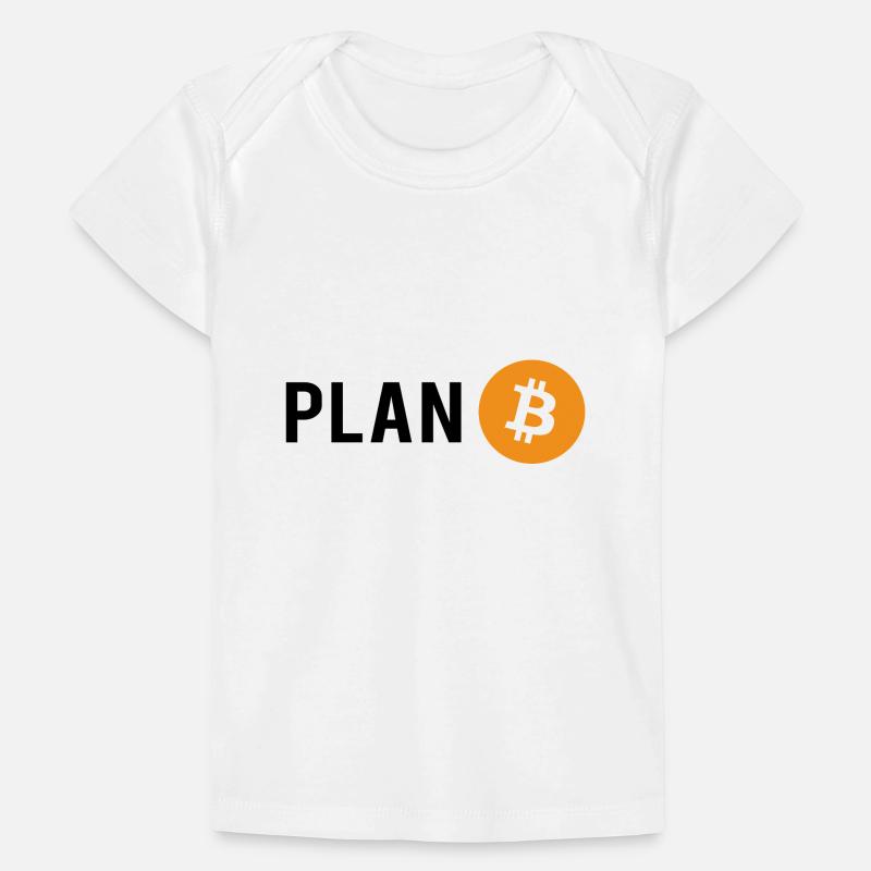Plan B - Plan Bitcoin T-shirt Premium bébé bio