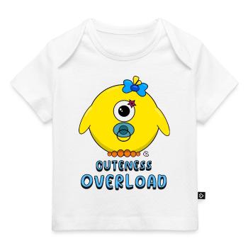 Bird Animal Baby Funny T-Shirt, Bodysuit, Romper - Baby Premium Organic T-shirt - white - Front