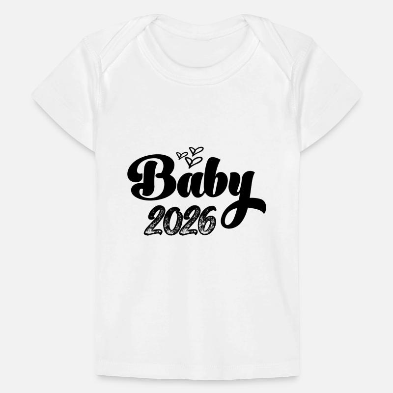 Bébé 2026 Naissance 2026 Enceinte 2026 T-shirt Premium bébé bio