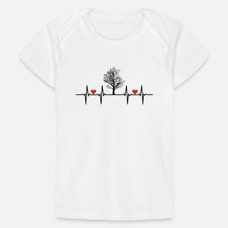 Trees Natural Forest Leaf Leaves Trunk Root Tree Baby Premium Organic T-shirt