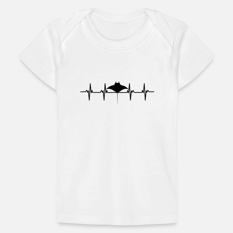 Stingrays Devil Rays Flies Gliding Rays Baby Premium Organic T-shirt