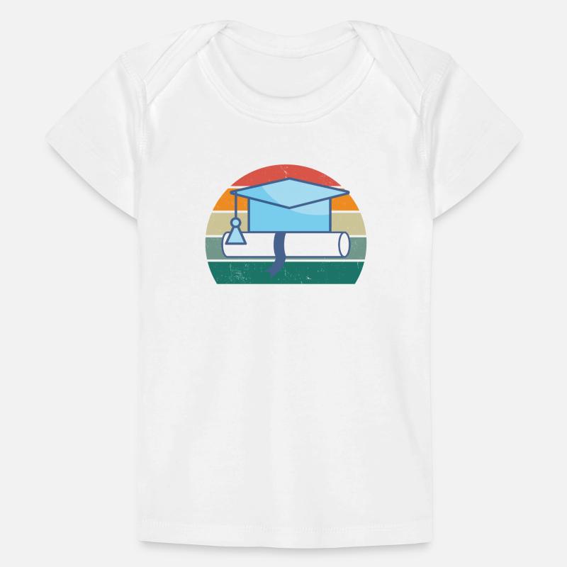 studieren student studium abschluss bachelor uni Baby Premium Organic T-Shirt
