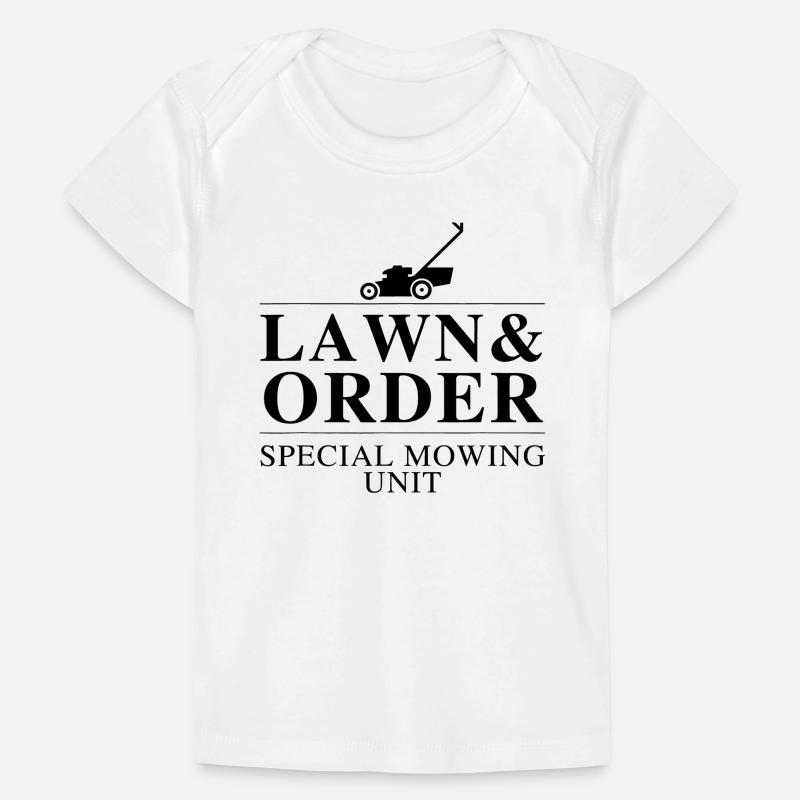 Pelouse et commande Graphique T-shirt Premium bébé bio