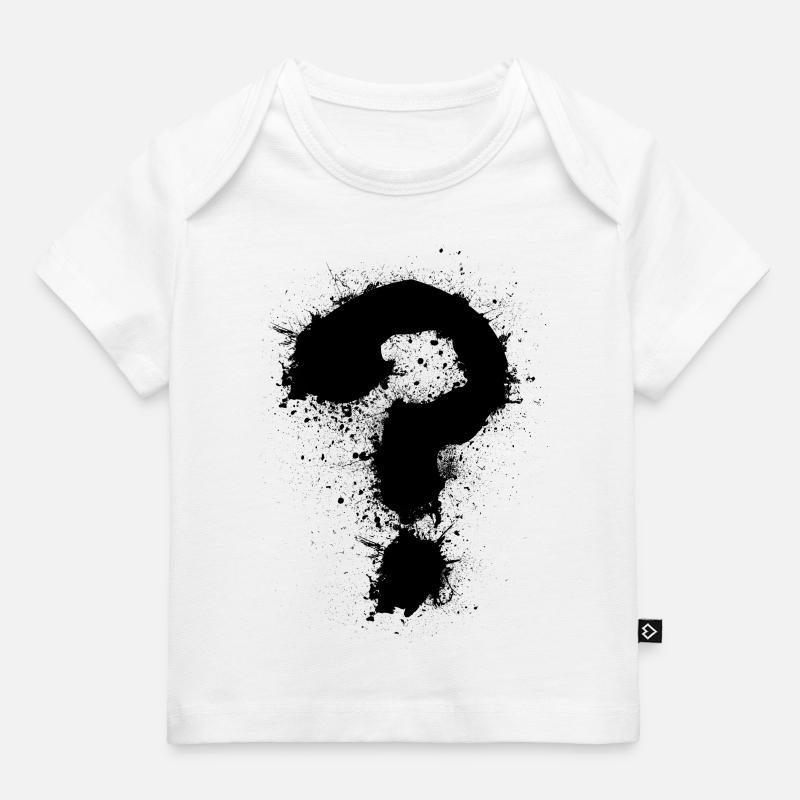 Point d'interrogation - T-shirt Premium bébé bio - blanc