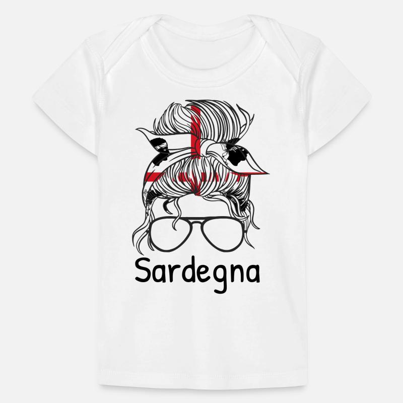 Sardaigne Drapeau Sarde Drapeau Sardegna Drapeau T-shirt Premium bébé bio
