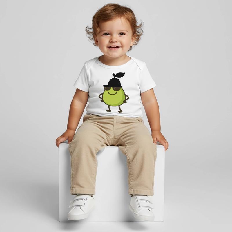 birne comic cool Baby Premium Organic T-Shirt