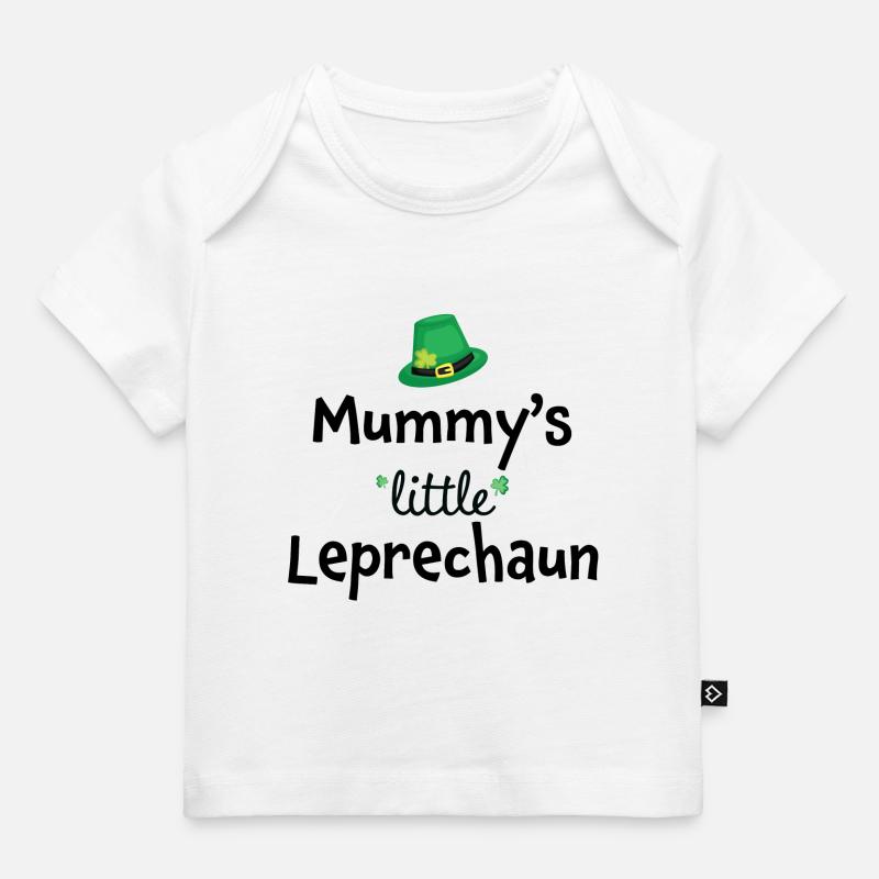 Petit Leprechaun - T-shirt Premium bébé bio - blanc
