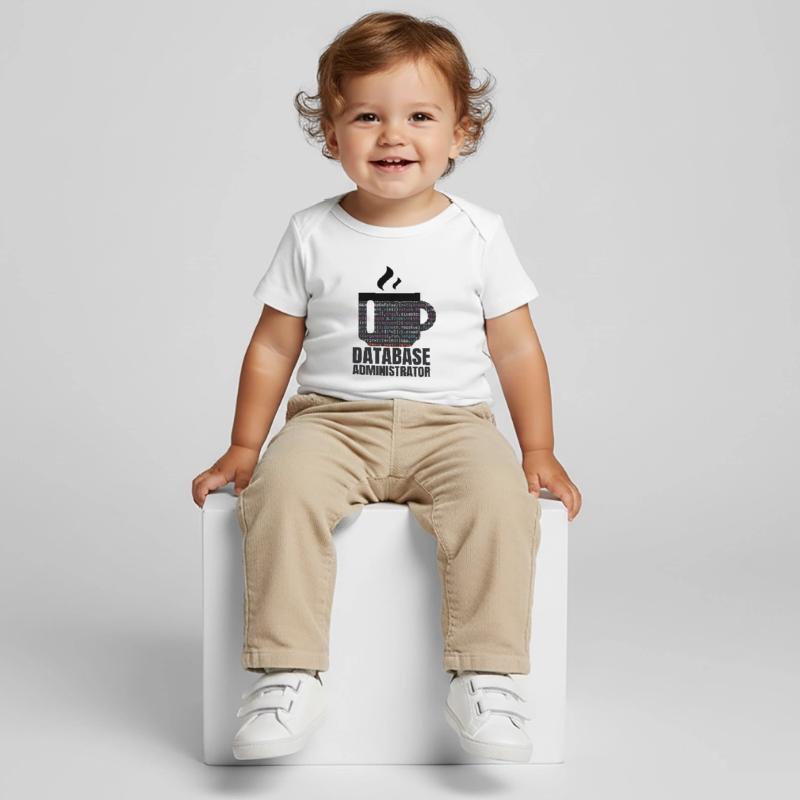 Database Data SQL Programmer Administration Baby Premium Organic T-shirt