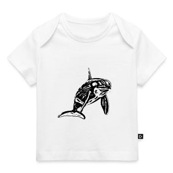 Orca - T-shirt Premium bébé bio - blanc - Devant
