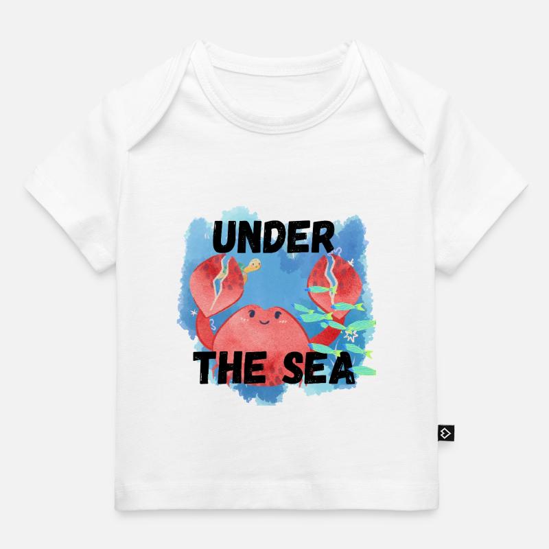 Sous la mer - T-shirt Premium bébé bio - blanc